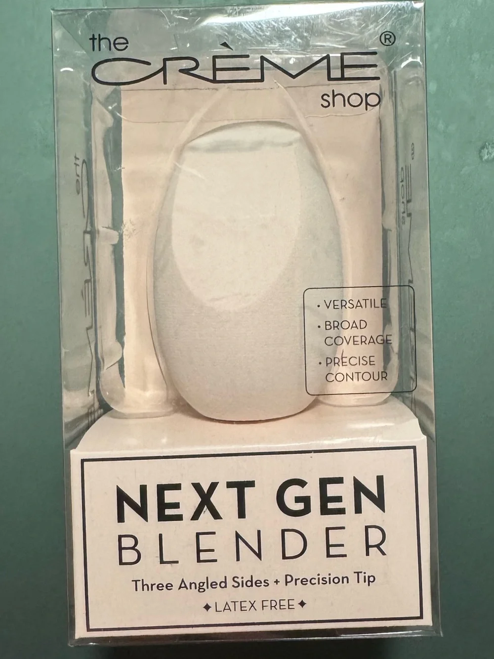 The Creme Shop Next Gen Blender Makeup Sponge - White